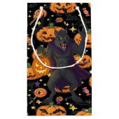 Petit Sac Cadeau Pack Wolf hanté Halloween nuit (Dos)