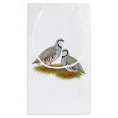 Petit Sac Cadeau Paire de perdrix de Chukar (Dos)