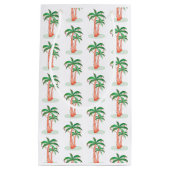 Petit Sac Cadeau Palmiers (Devant)
