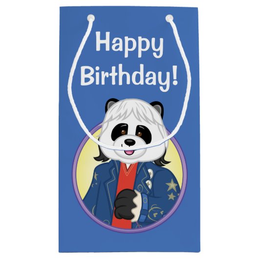 Petit Sac Cadeau Panda d'Amanda (Dos)