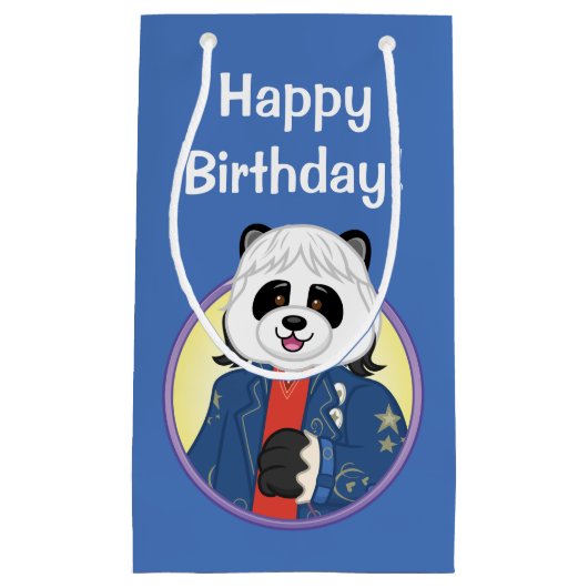 Petit Sac Cadeau Panda d'Amanda (Devant)