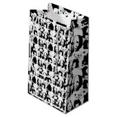 Petit Sac Cadeau Panda motif White BG (Dos Angle)