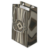 Petit Sac Cadeau Panneau Déco neutre II (Dos Angle)