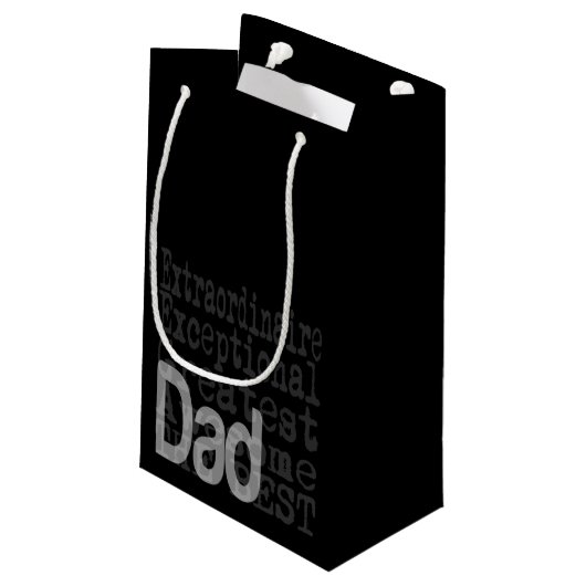 Petit Sac Cadeau Papa Extraordinaire (Dos Angle)