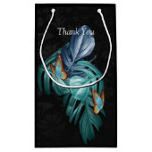 Petit Sac Cadeau Papillons du Paradis/Tropical Turquoise Splash (Dos)