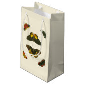 Petit Sac Cadeau Papillons lumineux par Pieter Cramer (Dos Angle)