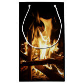 Petit Sac Cadeau Par les flammes (Dos)