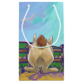 Petit Sac Cadeau Parade animalière sur lapin mignon (Dos)