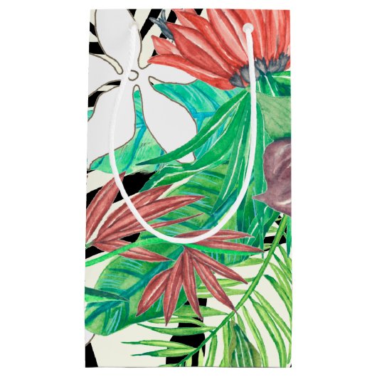 Petit Sac Cadeau Paradis floral II (Devant)