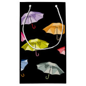 Petit Sac Cadeau Parapluies de ressort (Dos)