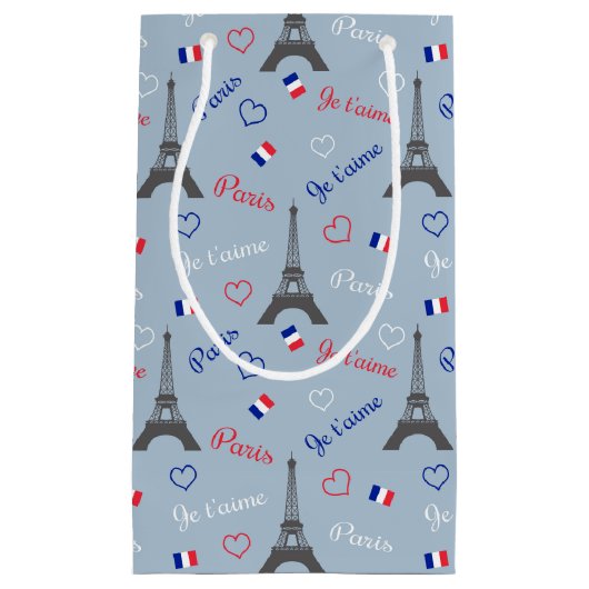 Petit Sac Cadeau Paris (Devant)