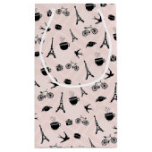 Petit Sac Cadeau Paris Romance (Dos)