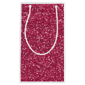 Petit Sac Cadeau Parties scintillantes roses élégantes (Devant)