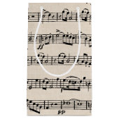 Petit Sac Cadeau Partition (Devant)