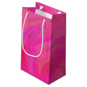 Petit Sac Cadeau Passion rose (Dos Angle)