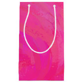 Petit Sac Cadeau Passion rose (Devant)