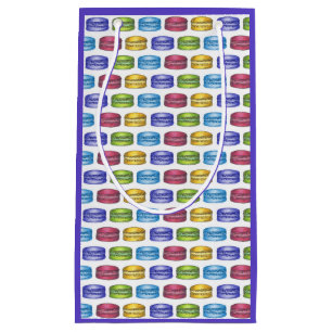 Petit Sac Cadeau Pastel French Macaron Cookies Boulangerie Pâtisser