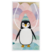 Petit Sac Cadeau Pastel Penguin Peak (Dos)