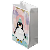 Petit Sac Cadeau Pastel Penguin Peak (Dos Angle)