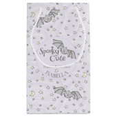 Petit Sac Cadeau Pastel Purple Bats Éffrayant Cute (Dos)