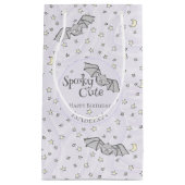 Petit Sac Cadeau Pastel Purple Bats Éffrayant Cute (Devant)