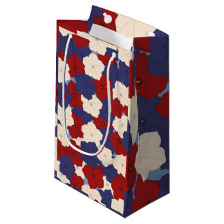 Petit Sac Cadeau Patriotic Petunias Large Gift Bag