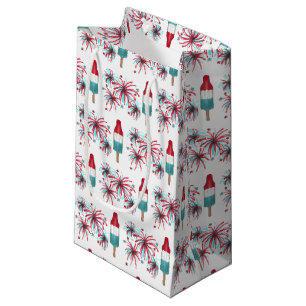 Petit Sac Cadeau Patriotic Rocket Pop Popsicle Fireworks 4 juillet
