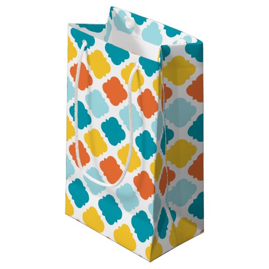 Petit Sac Cadeau Patters de Summer Carnival (Devant Angle)