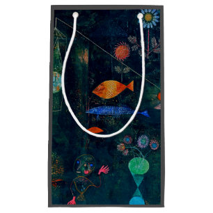 Petit Sac Cadeau Paul Klee Fish Magic Peinture Abstraite Art graphi