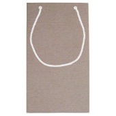 Petit Sac Cadeau Pays rustique Kraft Mariage Merci Favoriser (Dos)