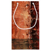 Petit Sac Cadeau Paysage rouge Abstrait (Dos)