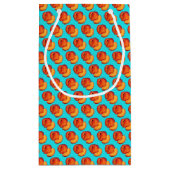 Petit Sac Cadeau Peach Été Ripe Juicy Georgia Pache Fruit (Dos)