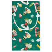 Petit Sac Cadeau Peanuts Pepperment Dreams Motif de vacances (Dos)