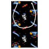 Petit Sac Cadeau Peanuts Snoopy Votre Avenir S'annonce Radieux Remi (Dos)