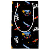 Petit Sac Cadeau Peanuts Snoopy Votre Avenir S'annonce Radieux Remi (Devant)