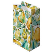 Petit Sac Cadeau Pears Waterton Art (Devant Angle)