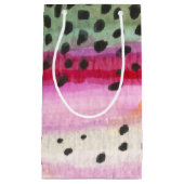 Petit Sac Cadeau Pêche à la truite arc-en-ciel (Devant)