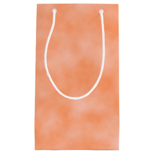 Petit Sac Cadeau Pêche marbrée (Devant)