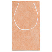 Petit Sac Cadeau Pêcher Fuzz Faux Cuir (Dos)