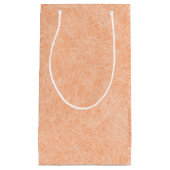 Petit Sac Cadeau Pêcher Fuzz Faux Cuir (Devant)