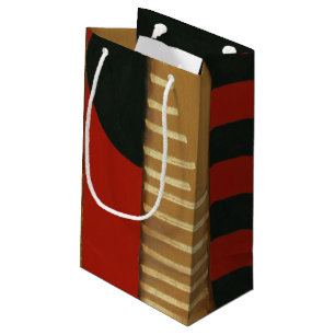 Petit Sac Cadeau Peinture à panneaux de style loft contemporain