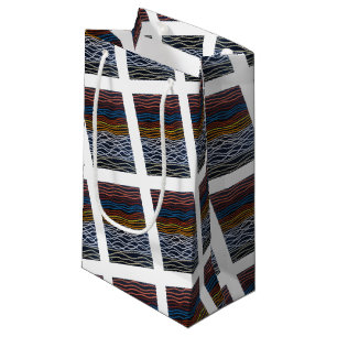 Petit Sac Cadeau Peinture Abstraite de Front de Mer par Alfred Fox