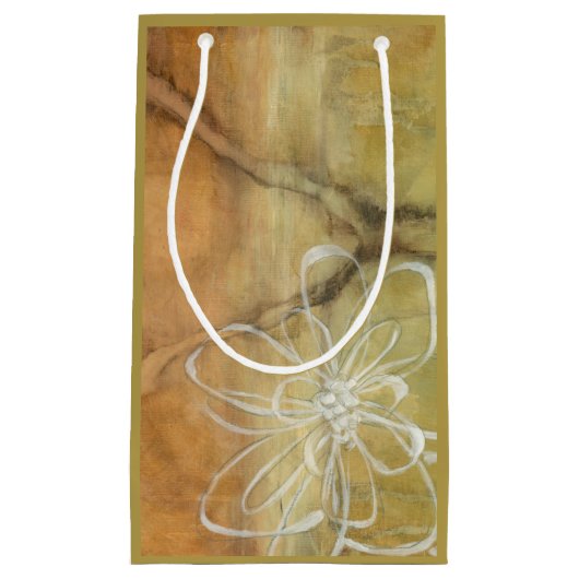 Petit Sac Cadeau Peinture Abstraite en silhouette sur Arrière - pla (Devant)