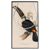 Petit Sac Cadeau Peinture animalière d'antiquités Toucans (Dos)