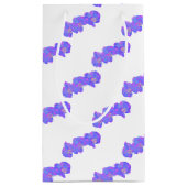 Petit Sac Cadeau Peinture d'orchidée violette violette (Dos)