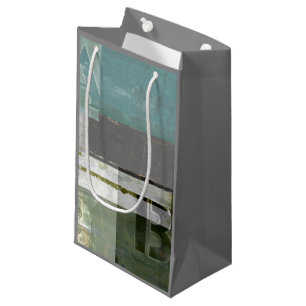 Petit Sac Cadeau Peinture moderne avec les lettres assorties