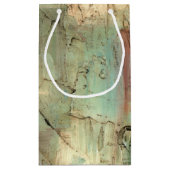 Petit Sac Cadeau Peinture sur la Terre avec surface fissurée (Dos)