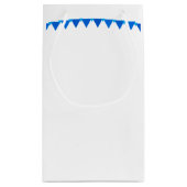 Petit Sac Cadeau Penguin dans un chapeau de Père Noël (Dos)