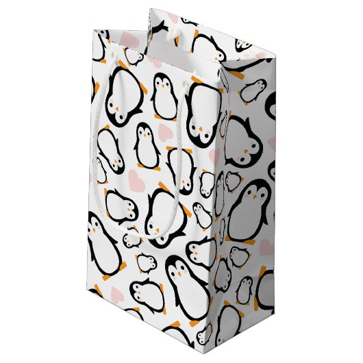 Petit Sac Cadeau Penguin thème Baby shower mignonne (Dos Angle)