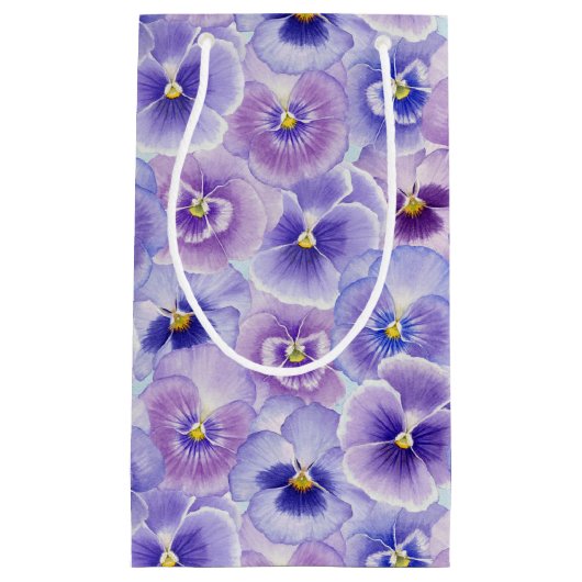 Petit Sac Cadeau Pensée (Devant)